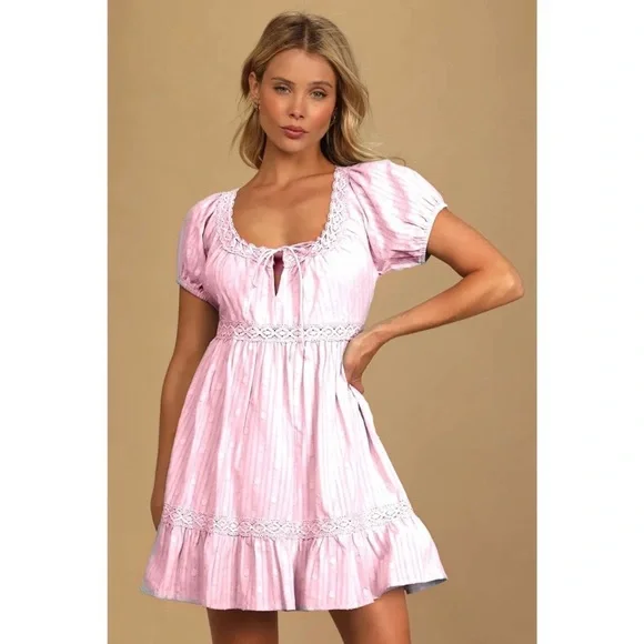 off the shoulder light pink dress Light Pink Chiffon Off Shoulder Gown – PinkBlush main image 0